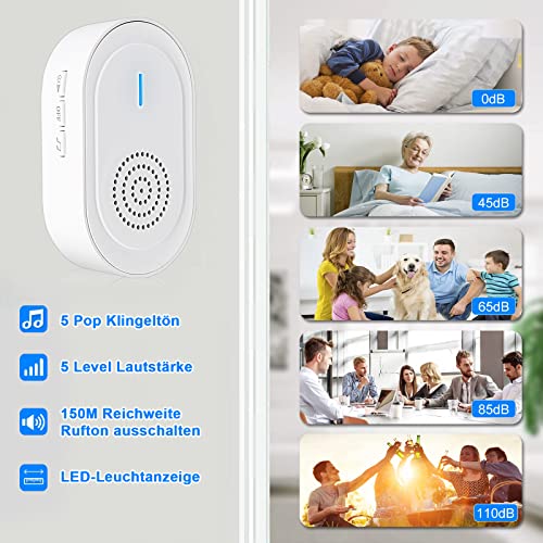 Chunhee Pulsante Chiamata Emergenza Wireless - immagine 3