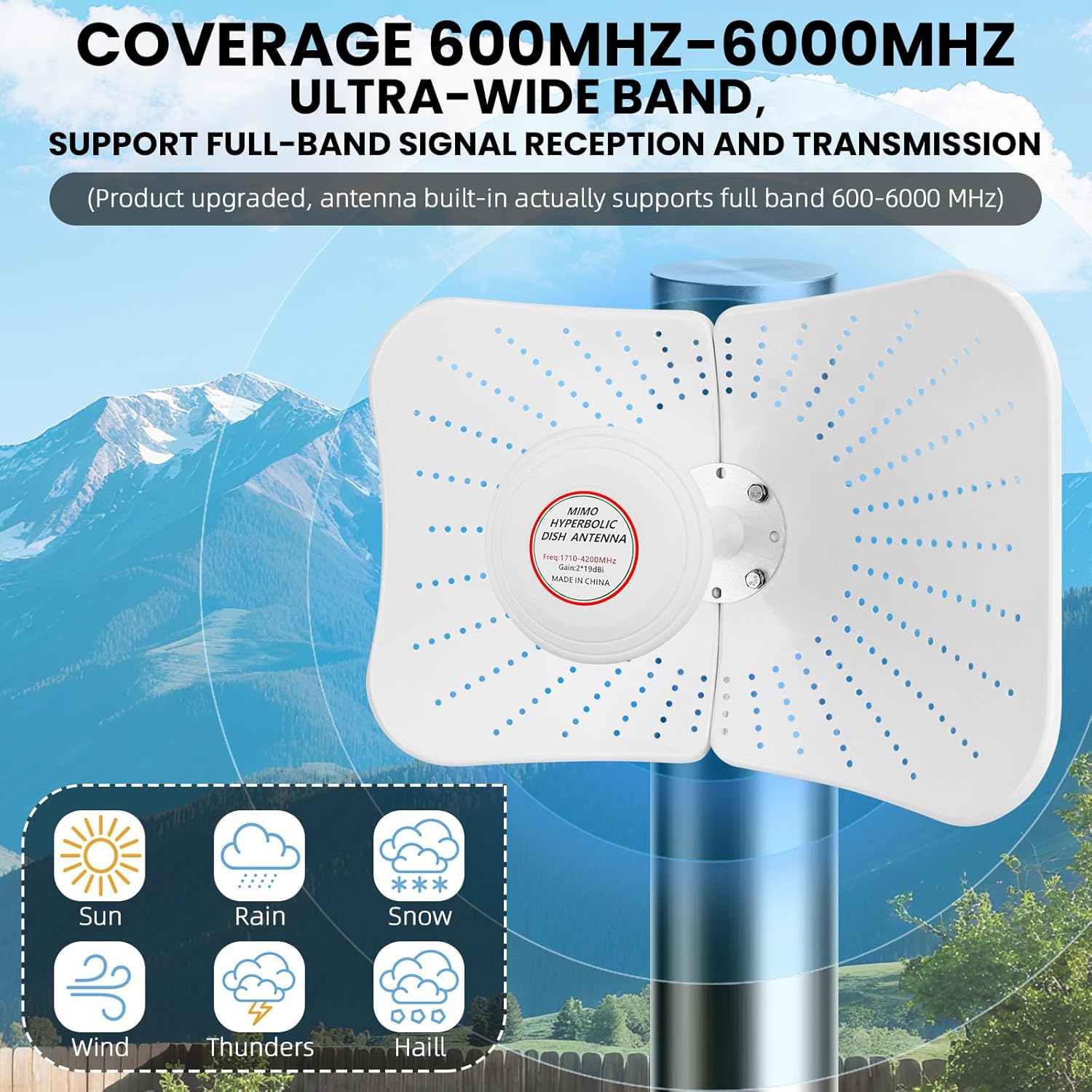 Antenna 4G LTE 5G per Esterno Direzionale MIMO - immagine 2