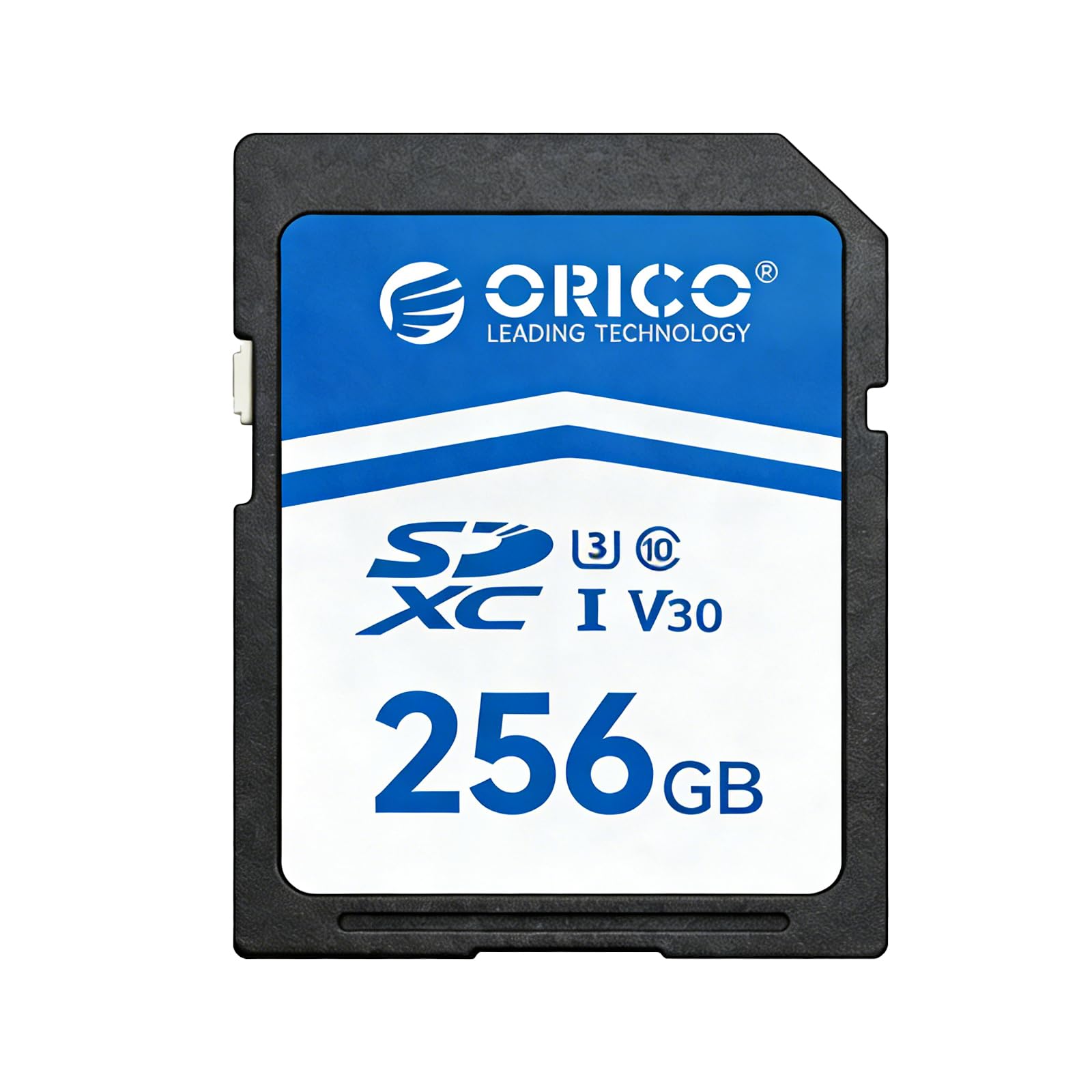ORICO Scheda SD da 256 GB, UHS-I, C10, U3, V30, Full HD, 4K, Velocità di Lettura fino a 100 MB/s, Scheda di Memoria SDXC per Fotocamere DSLR e Mirrorless Canon, Nikon, Sony, Fujifilm – SD30
