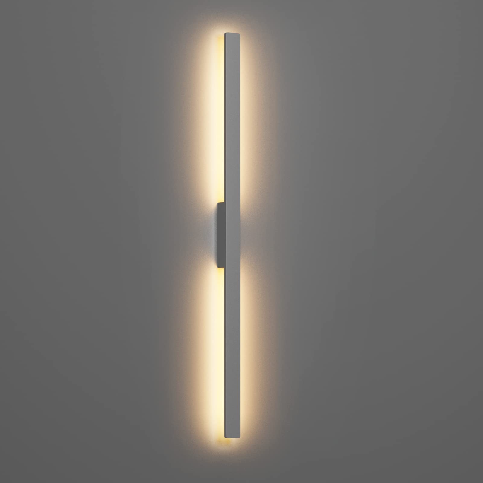 Klighten Applique Lunga Esterno/Interno 32W 124cm, Grigio