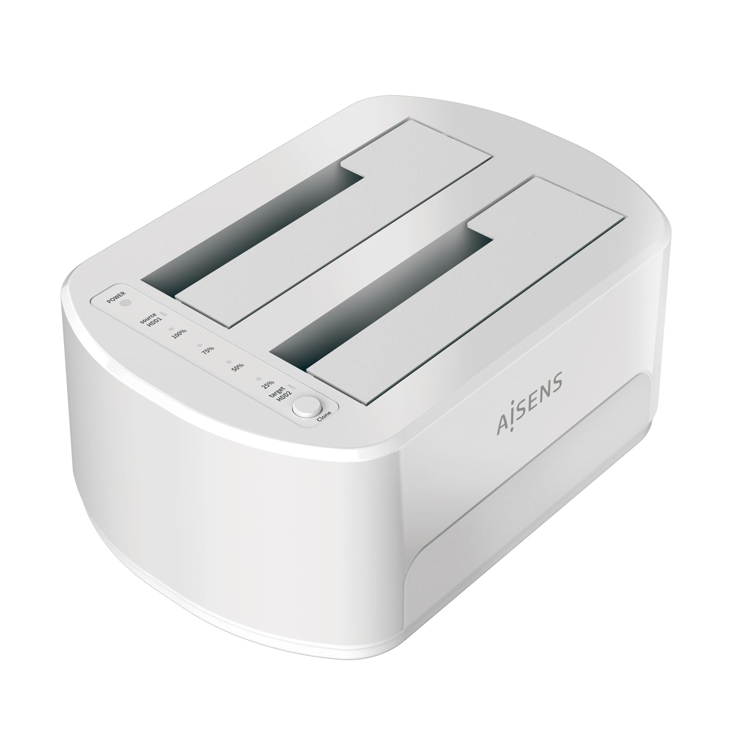 Aisens ASDS-D02W - Docking Station Doppia Bahia SATA
