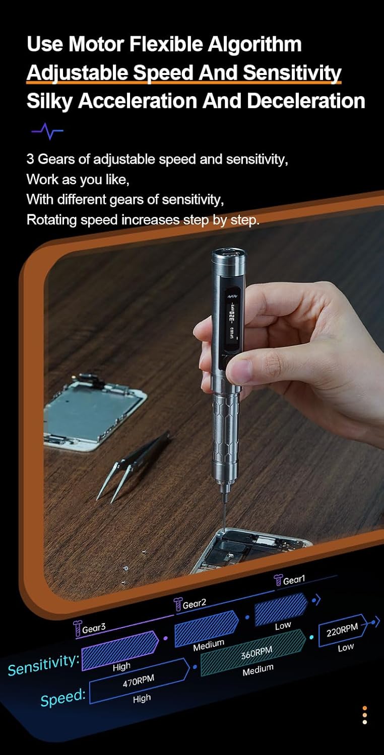 Miniware ES15S Cacciavite Elettrico Motion Control - immagine 6