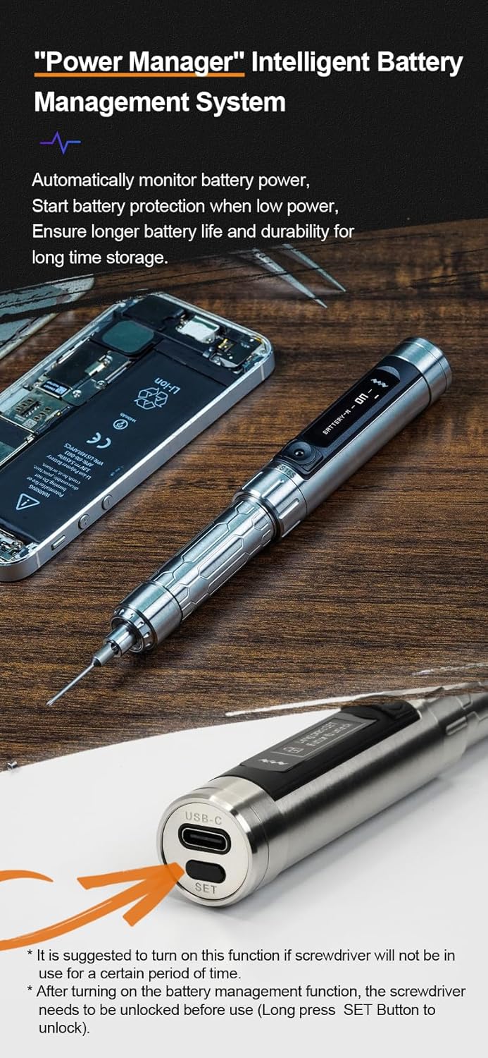 Miniware ES15S Cacciavite Elettrico Motion Control - immagine 9