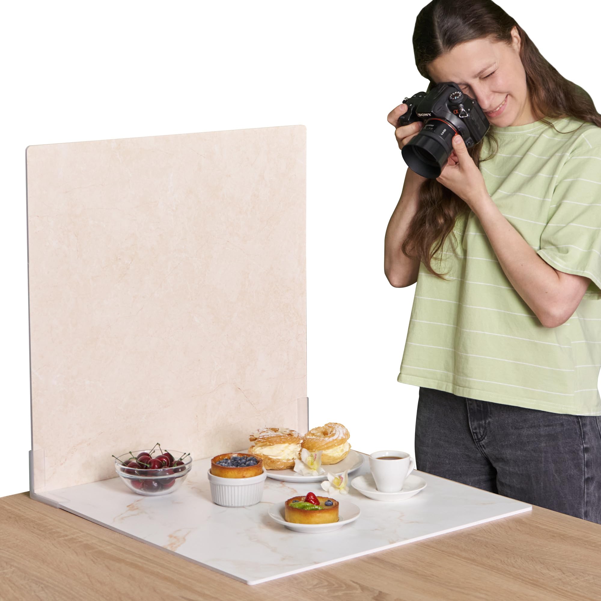 2 Pz. Pannello di Fondo Fotografico Grande