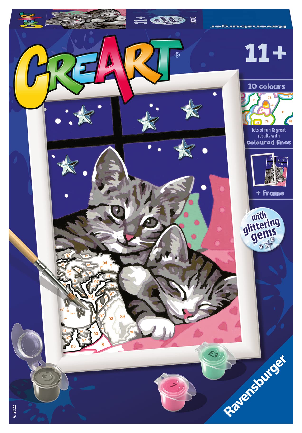 Ravensburger - CreArt Serie E: Dolci Gattini