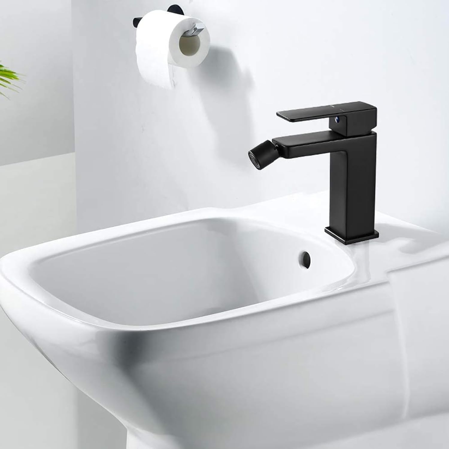 Coleniny Rubinetto Bidet Nero Monocomando in Ottone - immagine 2