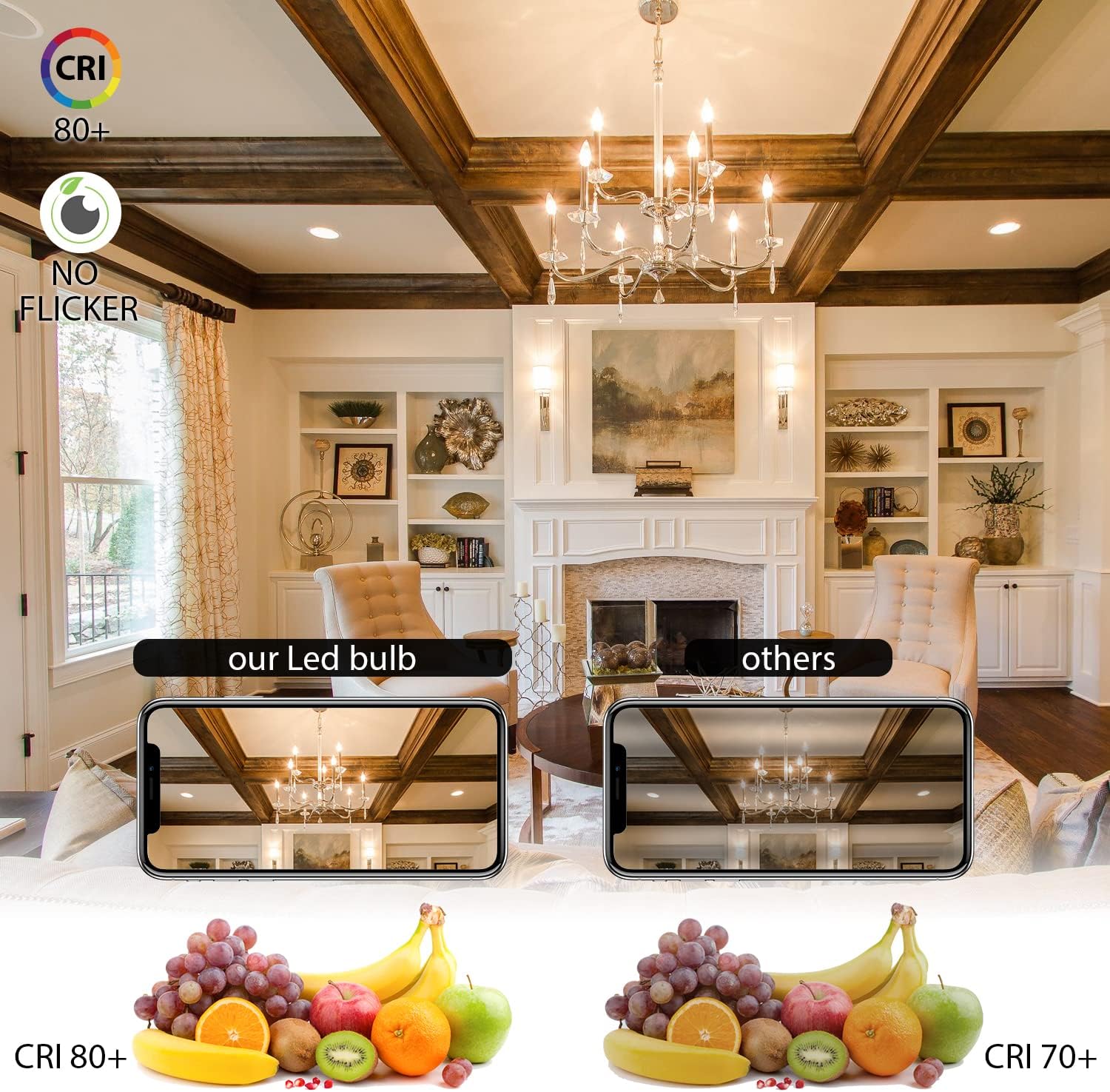 Lvwit Lampadine Filamento LED E14 7W (6 Pezzi) - immagine 4