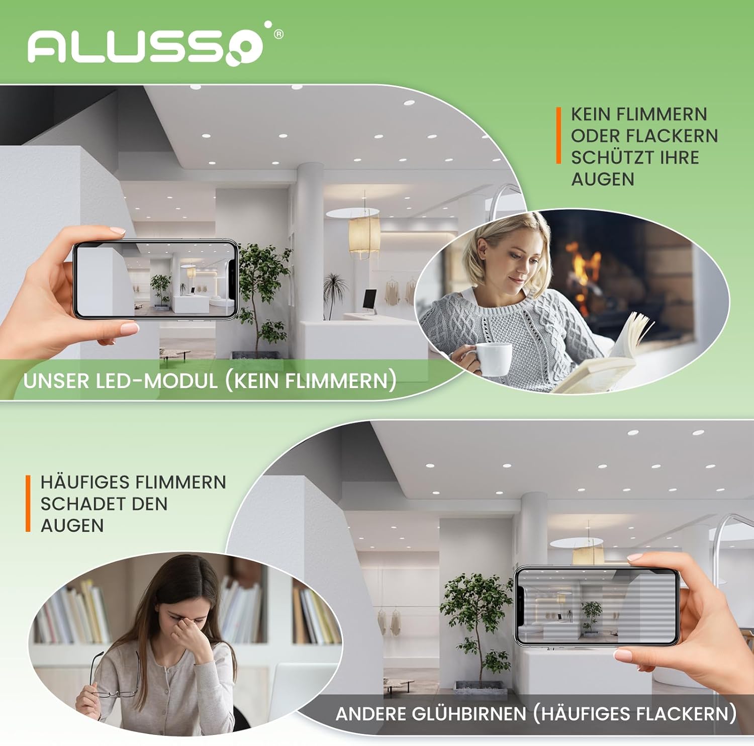 Alusso Lighting Modulo LED Ultra Piatto 6W Dimmerabile - immagine 8