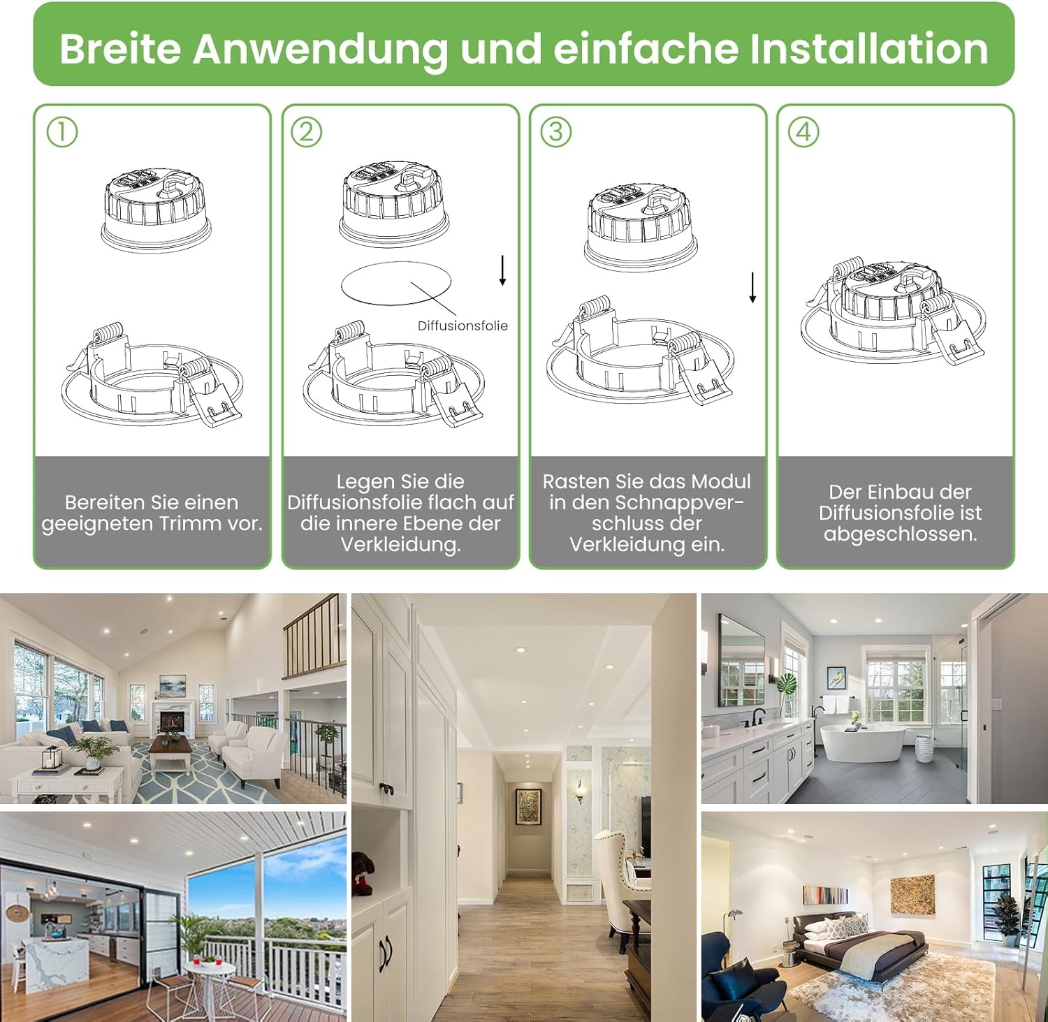 Alusso Lighting Modulo LED Ultra Piatto 6W Dimmerabile - immagine 9