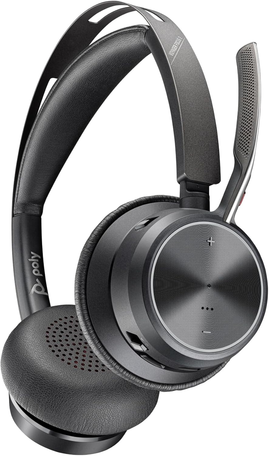 Poly Voyager Focus 2-M USB-C Headset, Nero - immagine 1