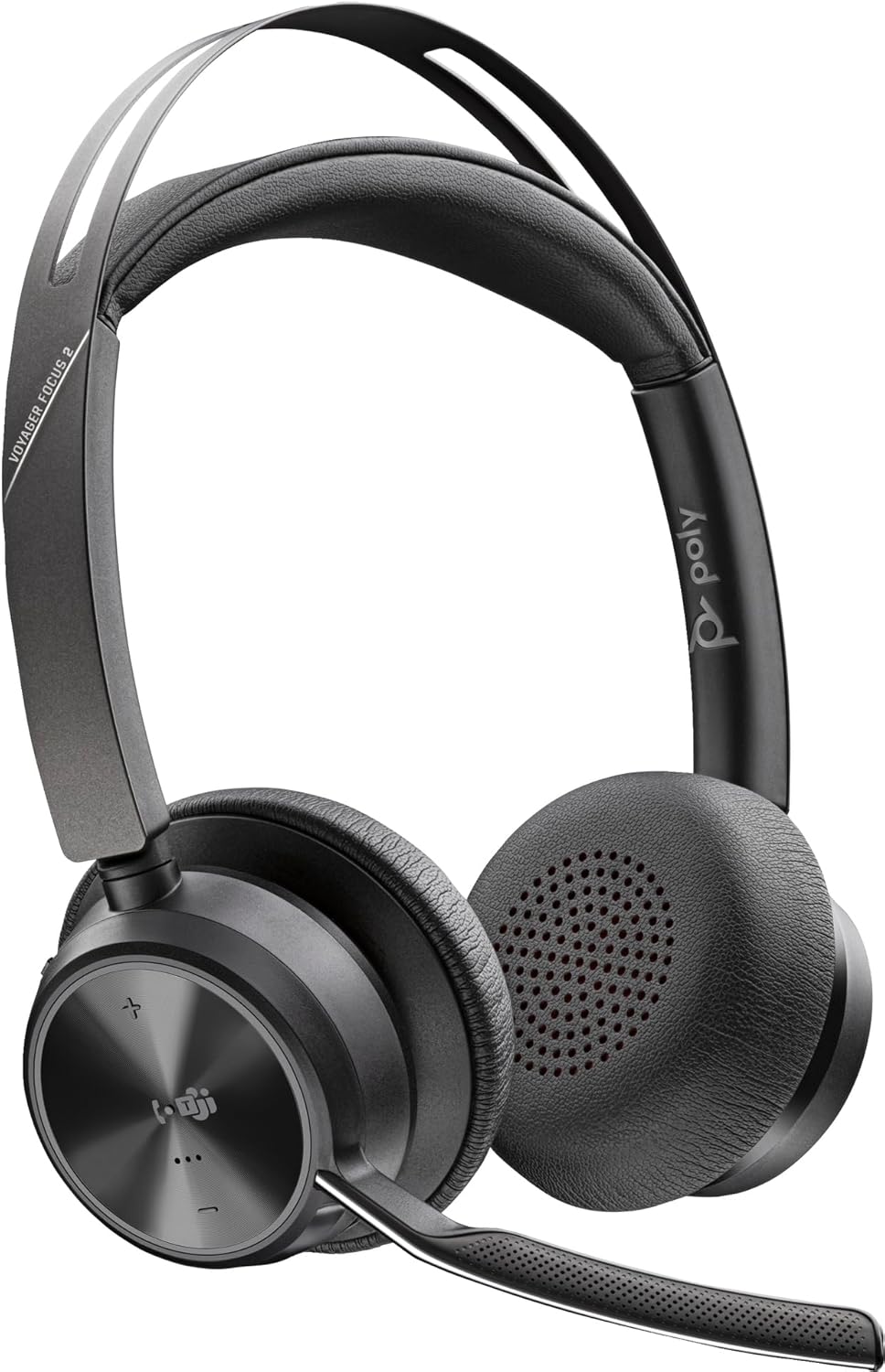 Poly Voyager Focus 2-M USB-C Headset, Nero - immagine 4