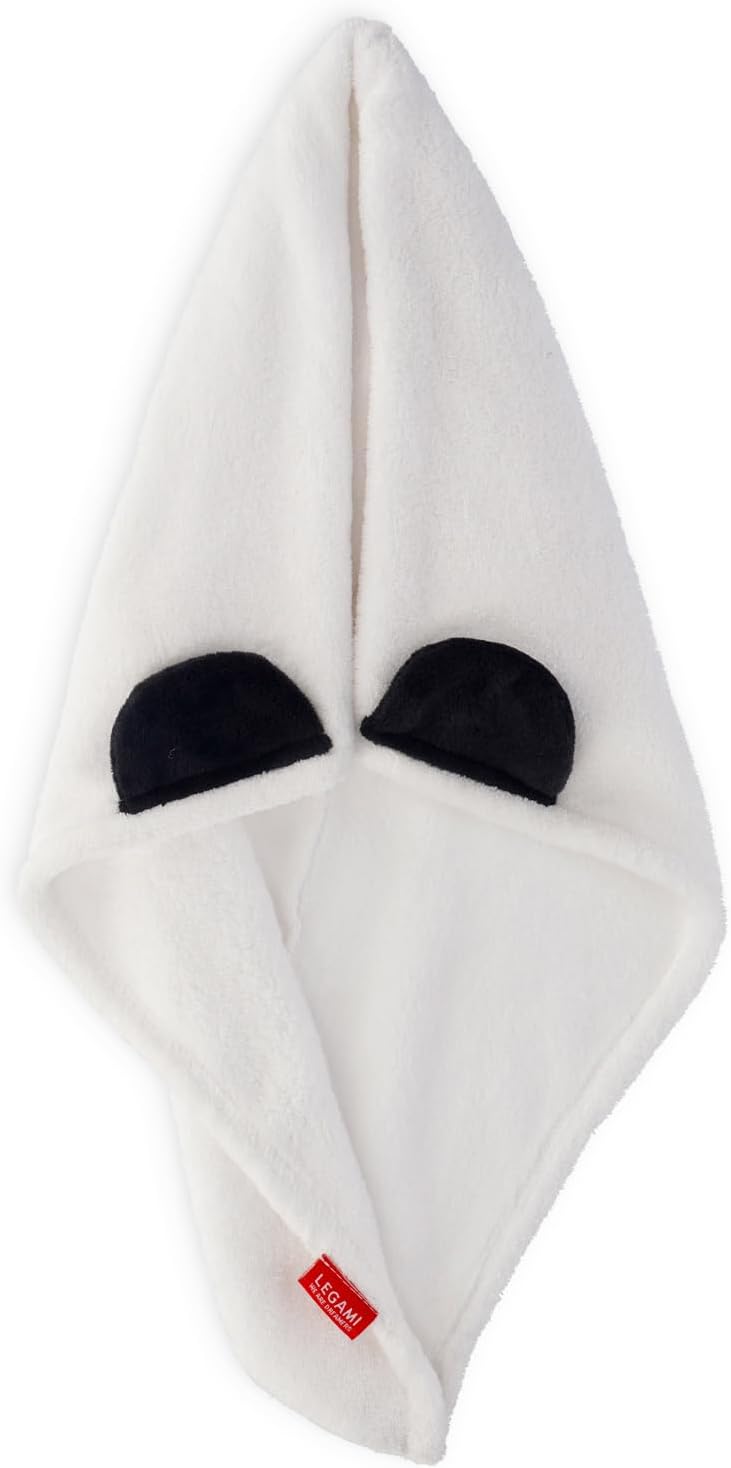 Legami - Turbante per Capelli Love My Hair, Panda - immagine 1