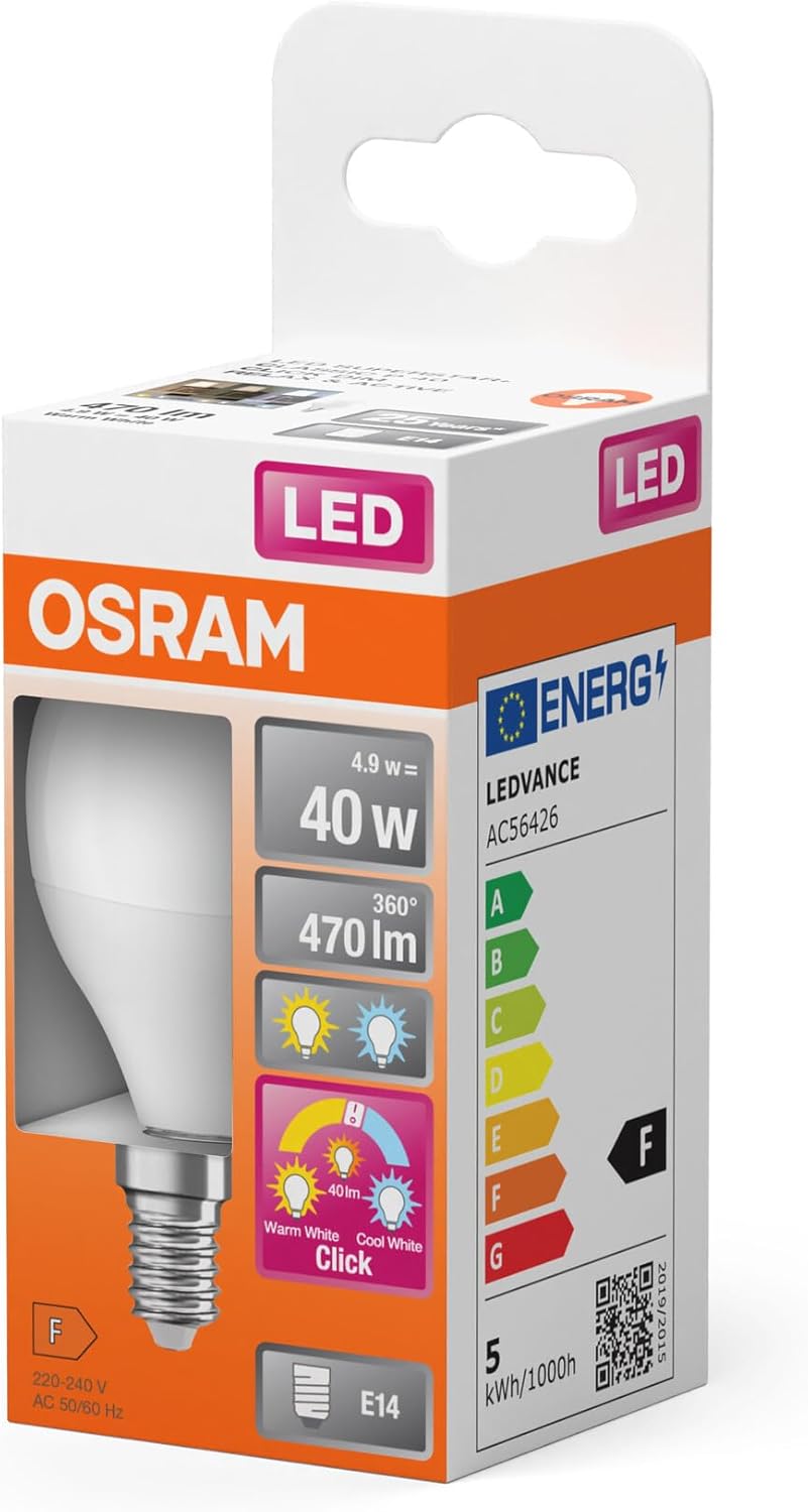 Osram LED Superstar Classic Mini Sfera E14 (Conf. 6) - immagine 4