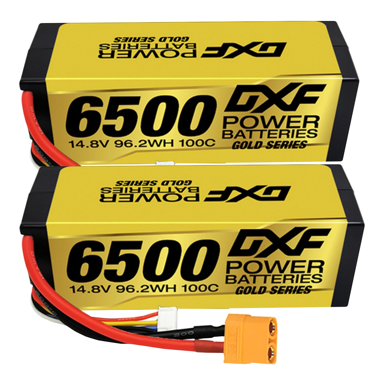 Dxf 4S Batteria Lipo 14.8V 100C 6500mAh con Spina XT90