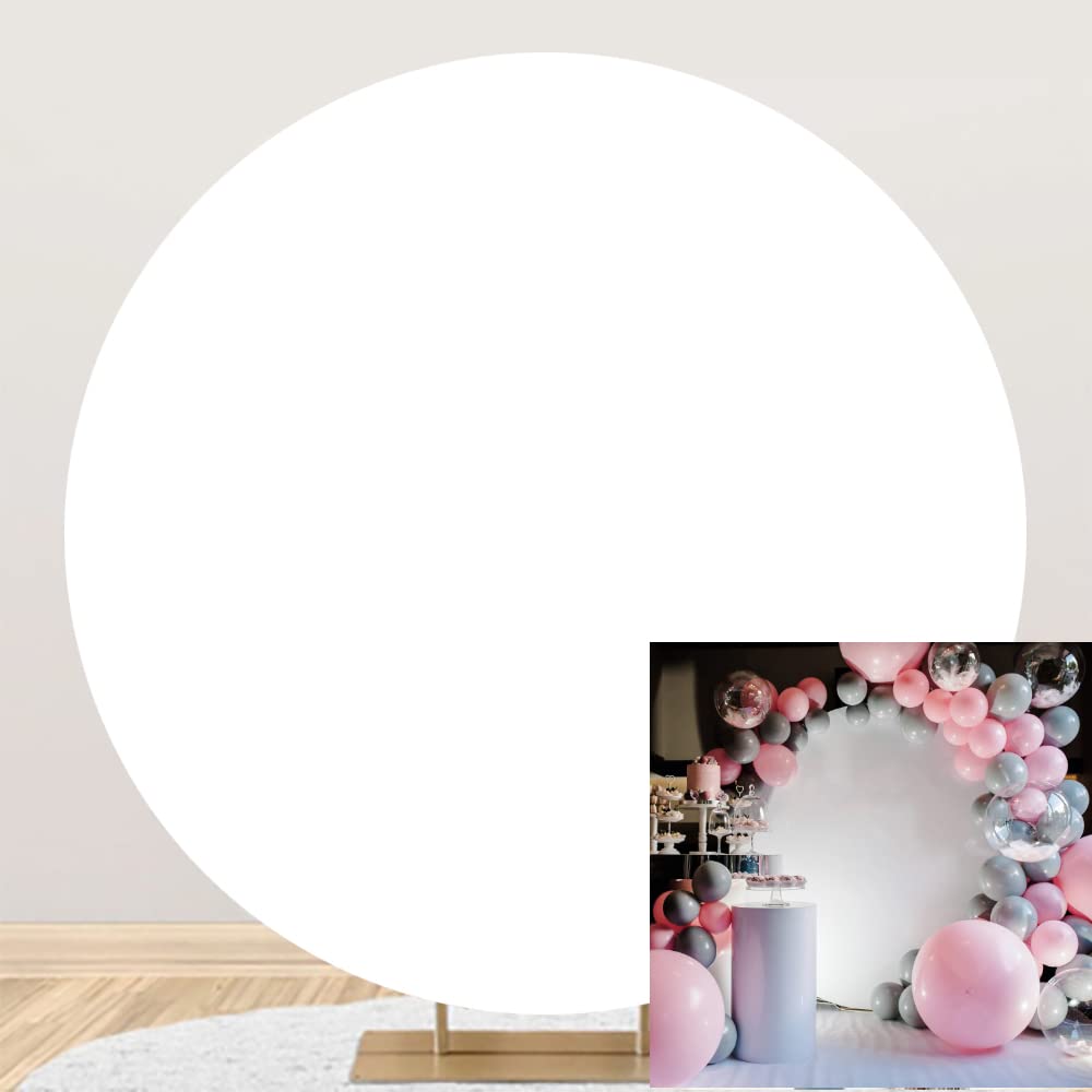 Renaiss Fondale Tondo 200cm Bianco Puro per Fotografia