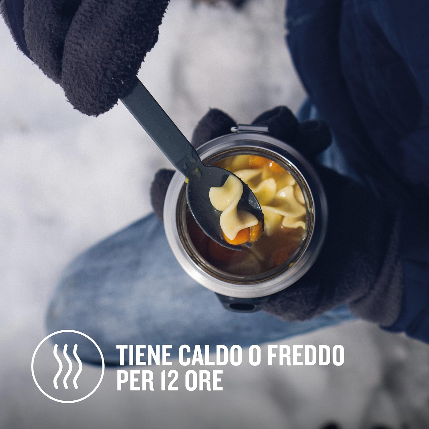 Stanley Adventure Food Jar 0.53L con Forchetta - immagine 3