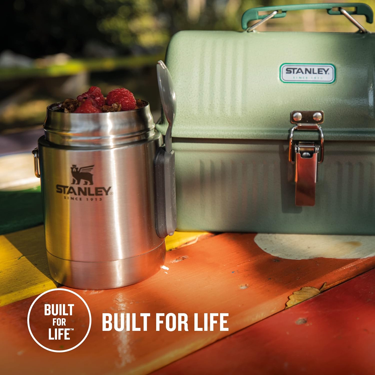 Stanley Adventure Food Jar 0.53L con Forchetta - immagine 5