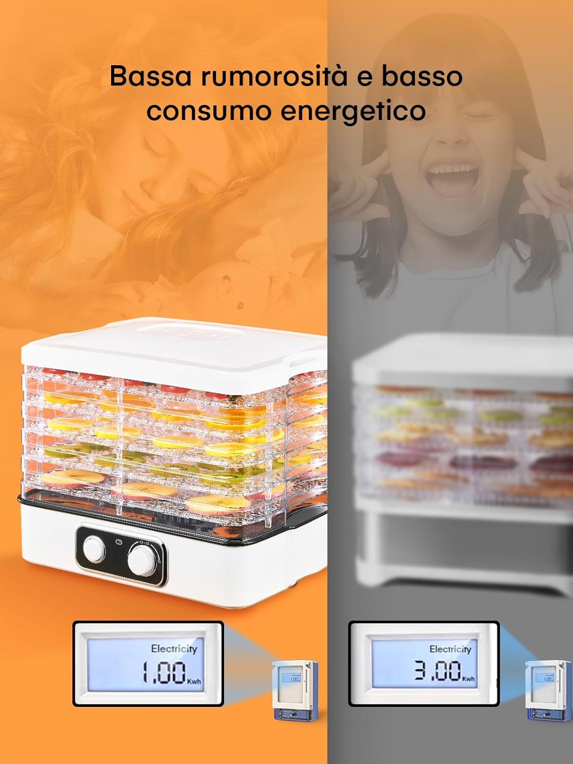 Fohere Essiccatore Multifunzionale 5 Ripiani - immagine 5