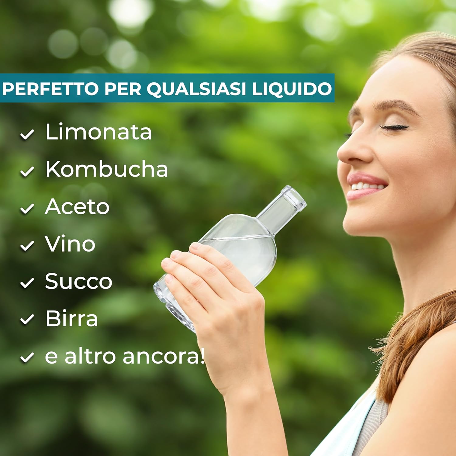 Winter Shore Bottiglie Vetro 375ml (Set da 6) - immagine 4