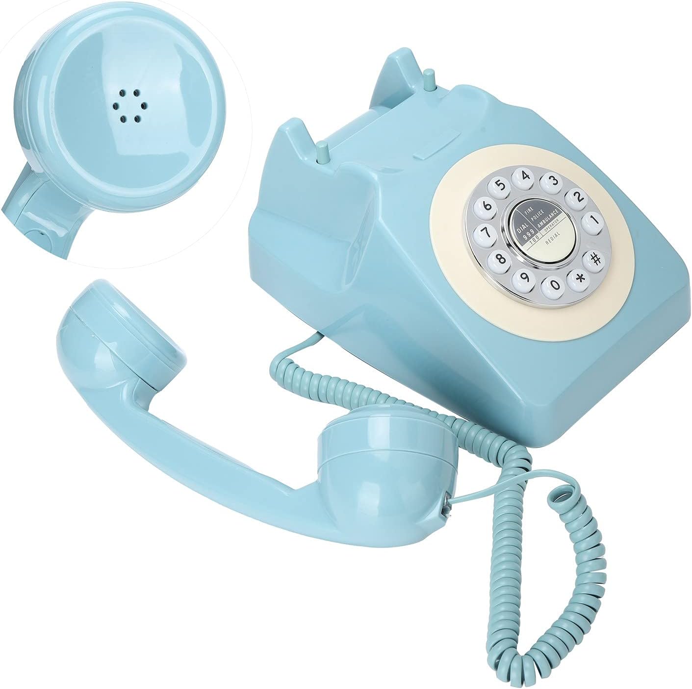 Telefono Fisso retrò, CT‑8019 Telefono Vintage Classico Telefono Fisso ...
