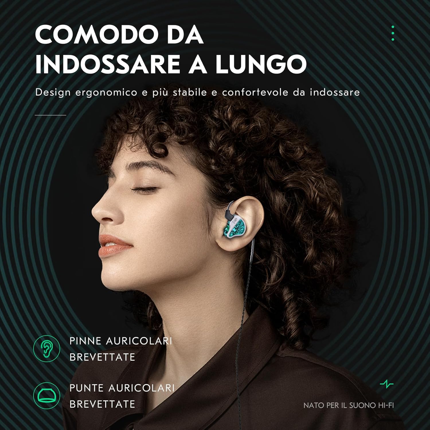 CCZ Harmony BC01 Pro - Auricolari IEM Ibridi - immagine 3