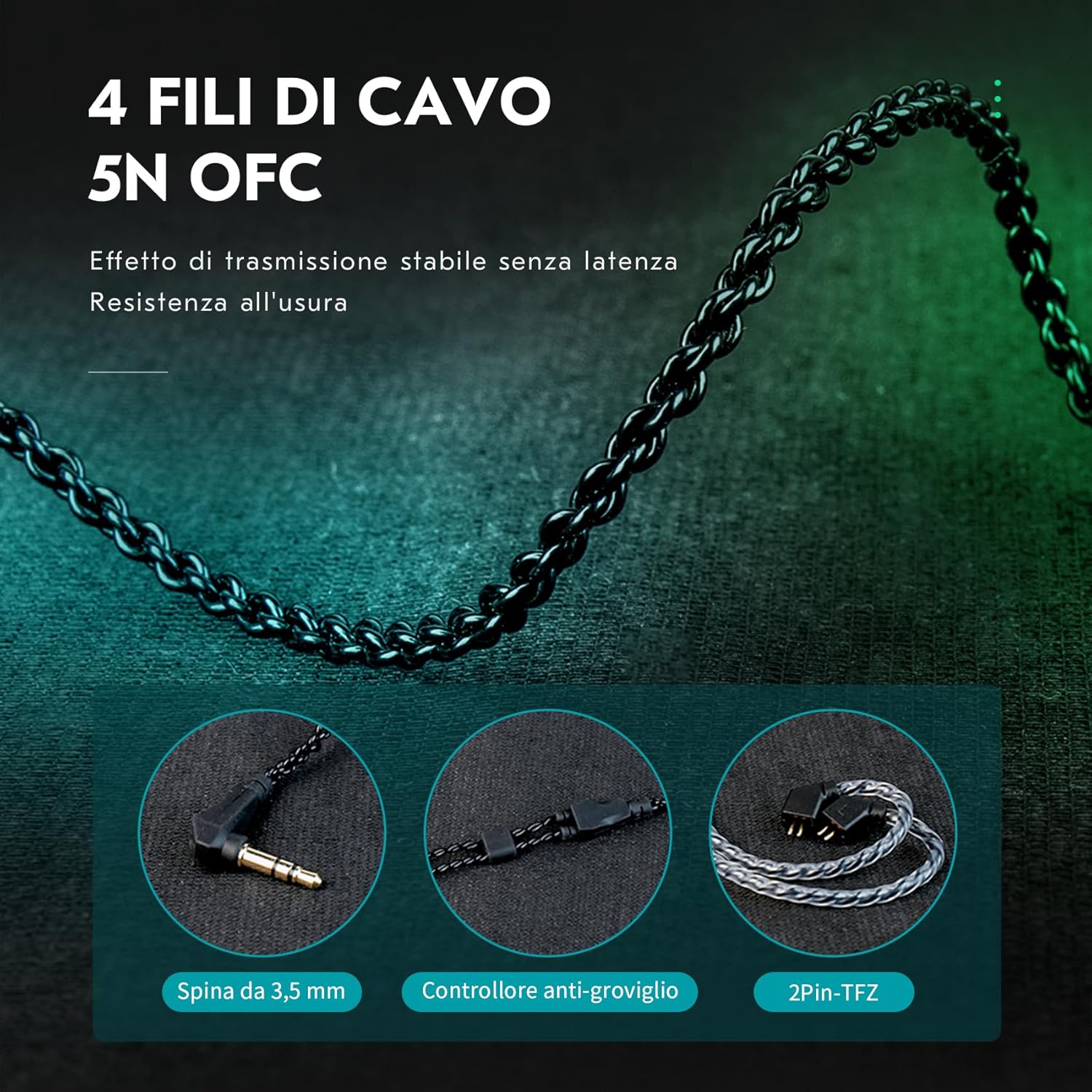 CCZ Harmony BC01 Pro - Auricolari IEM Ibridi - immagine 4