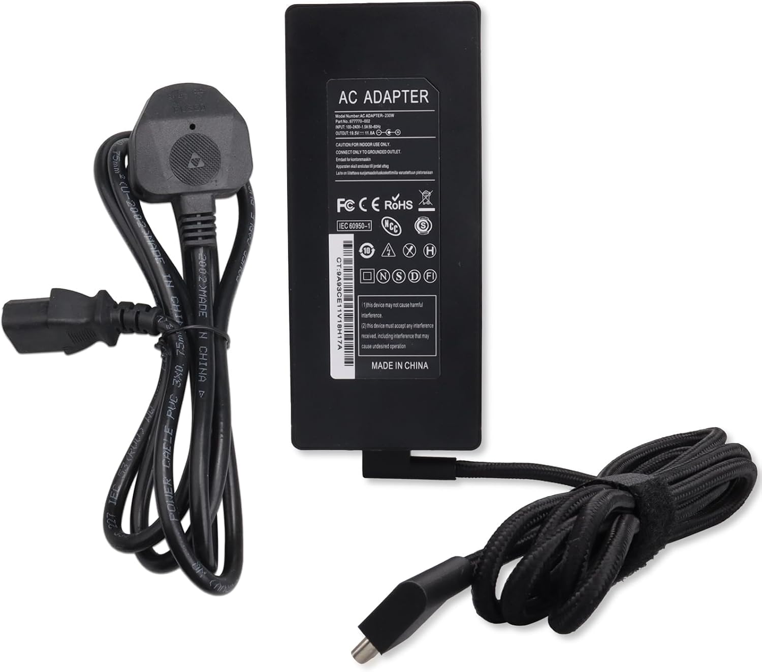 Mxjfyy Adattatore Caricabatterie 230W per Laptop Gaming Razer - immagine 1