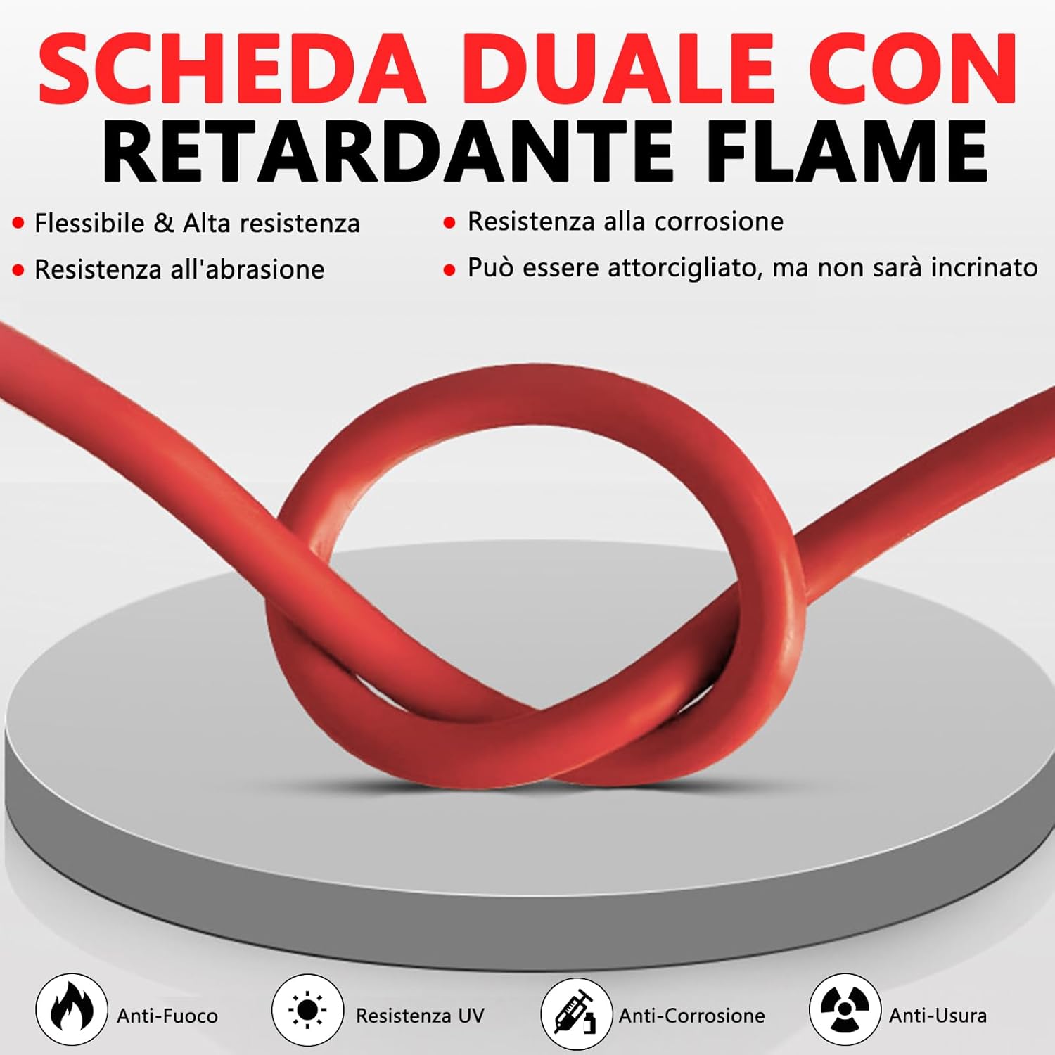 Oududianzi Cavo Solare 4mm² 15m (Rosso + Nero) - immagine 3