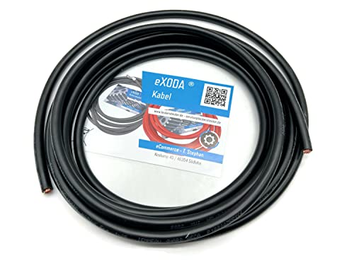 Exoda Cavo Batteria 25 mm² 5m Nero H07V-K25