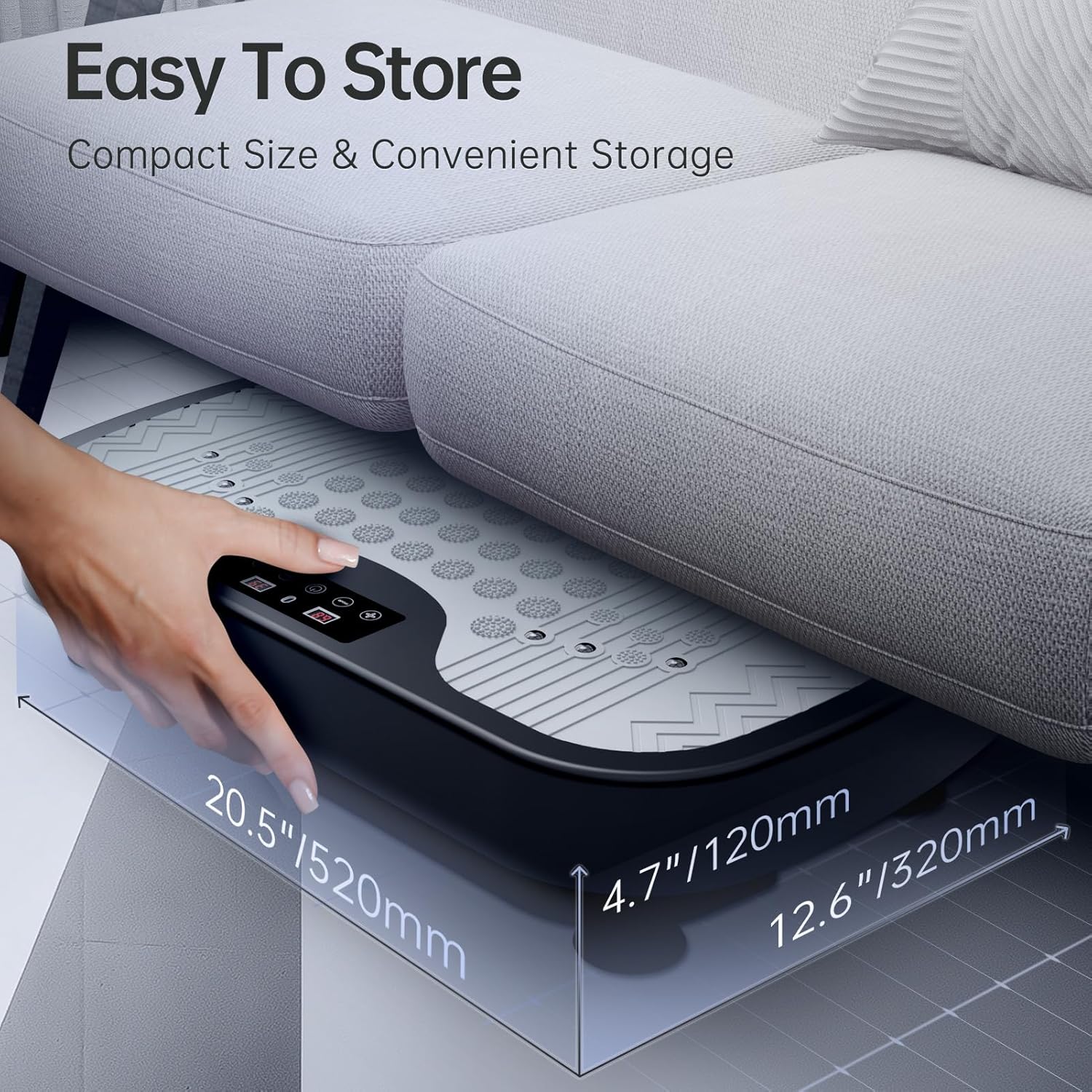 Joroto JV30 4D Piastra Vibrante 150kg - immagine 7