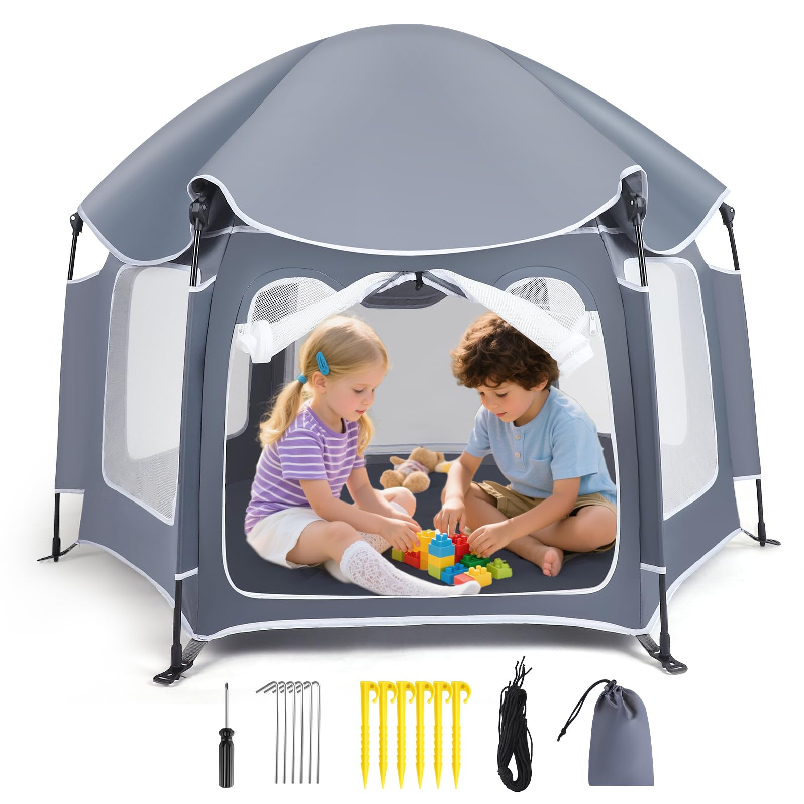 Box Pieghevole per Bambini 150x150x110cm