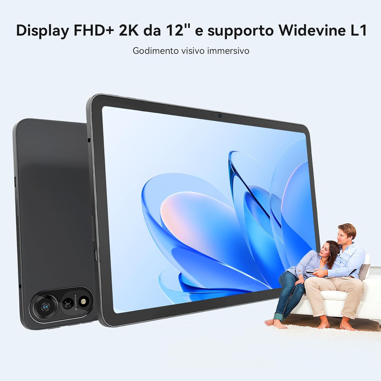 Blackview Mega2 - Tablet Android 15 da 12 Pollici 2K FHD - immagine 3