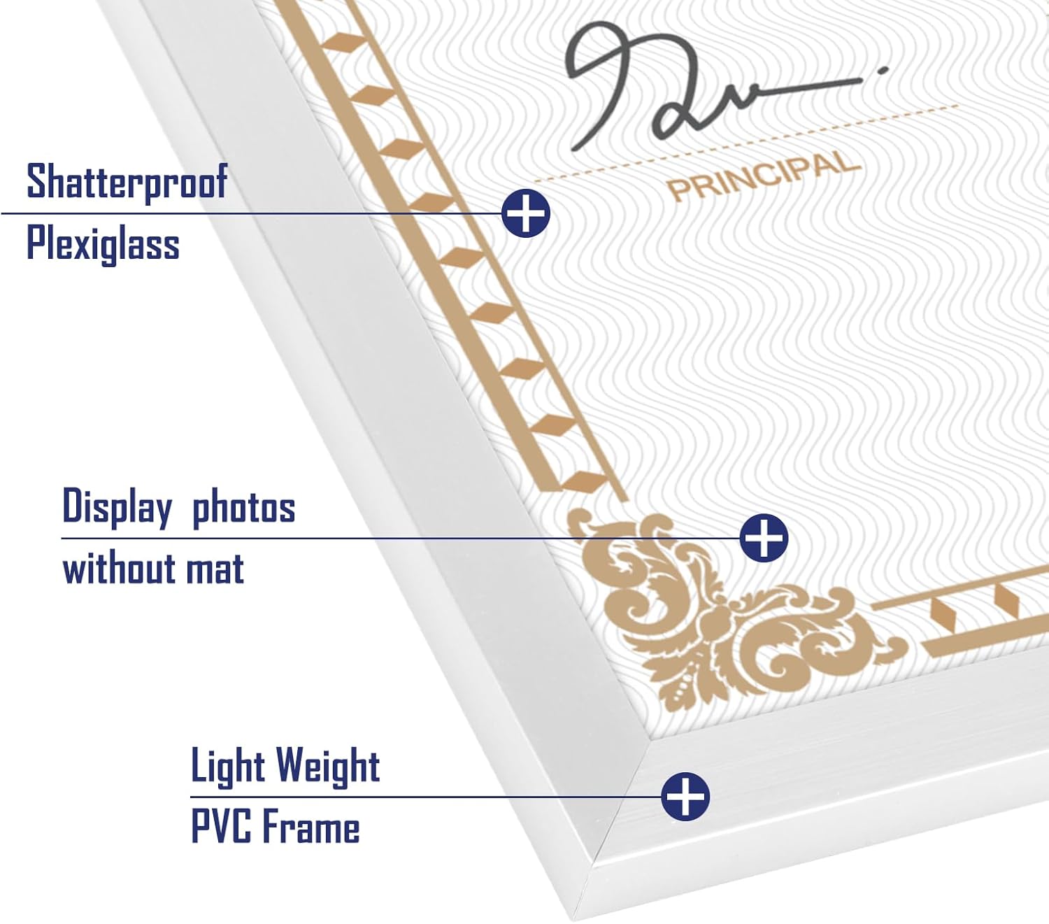 Eympeu Cornice A4 Bianca - Set 18 Pezzi - immagine 3