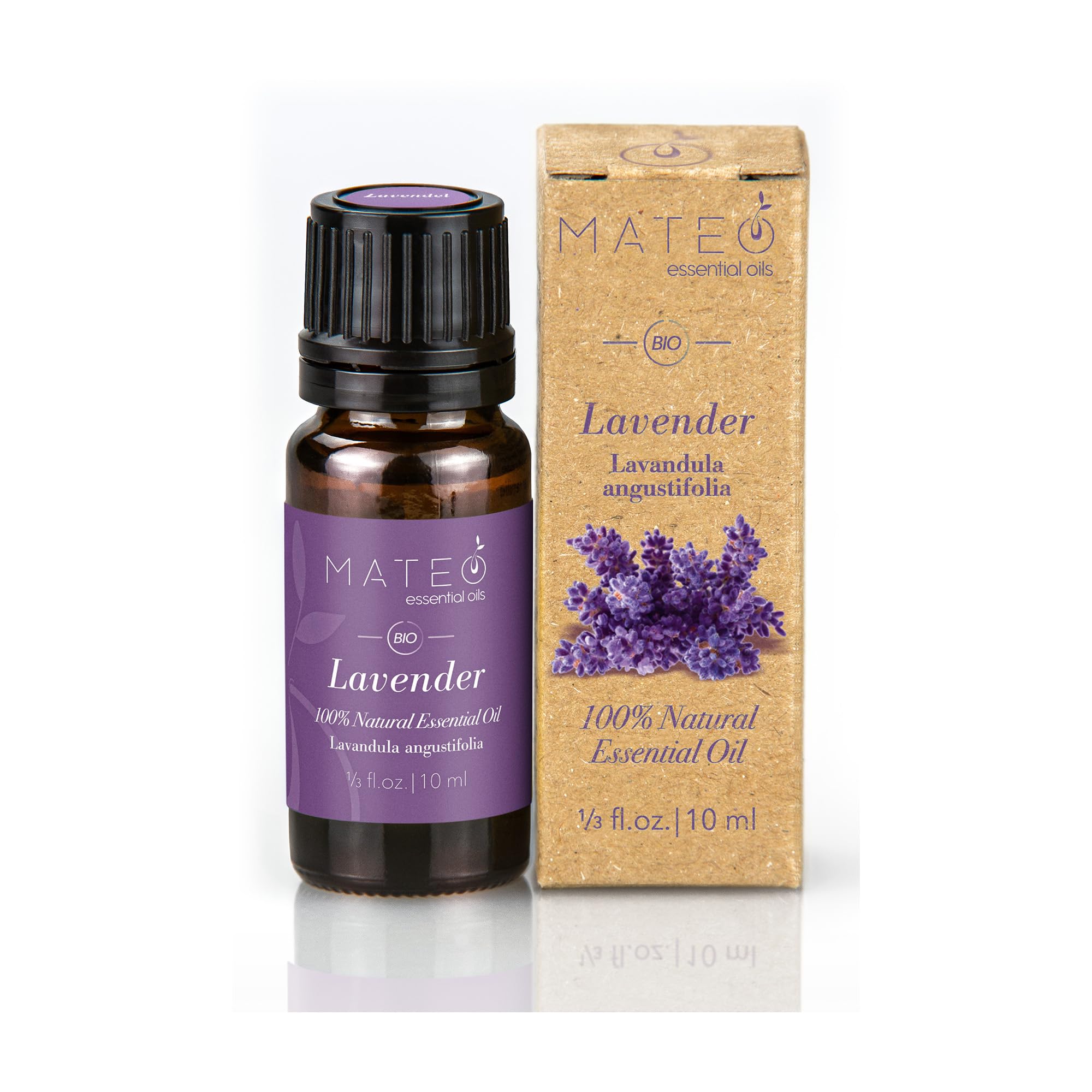 MateoEssentialOils Olio Essenziale di Lavanda 10ml