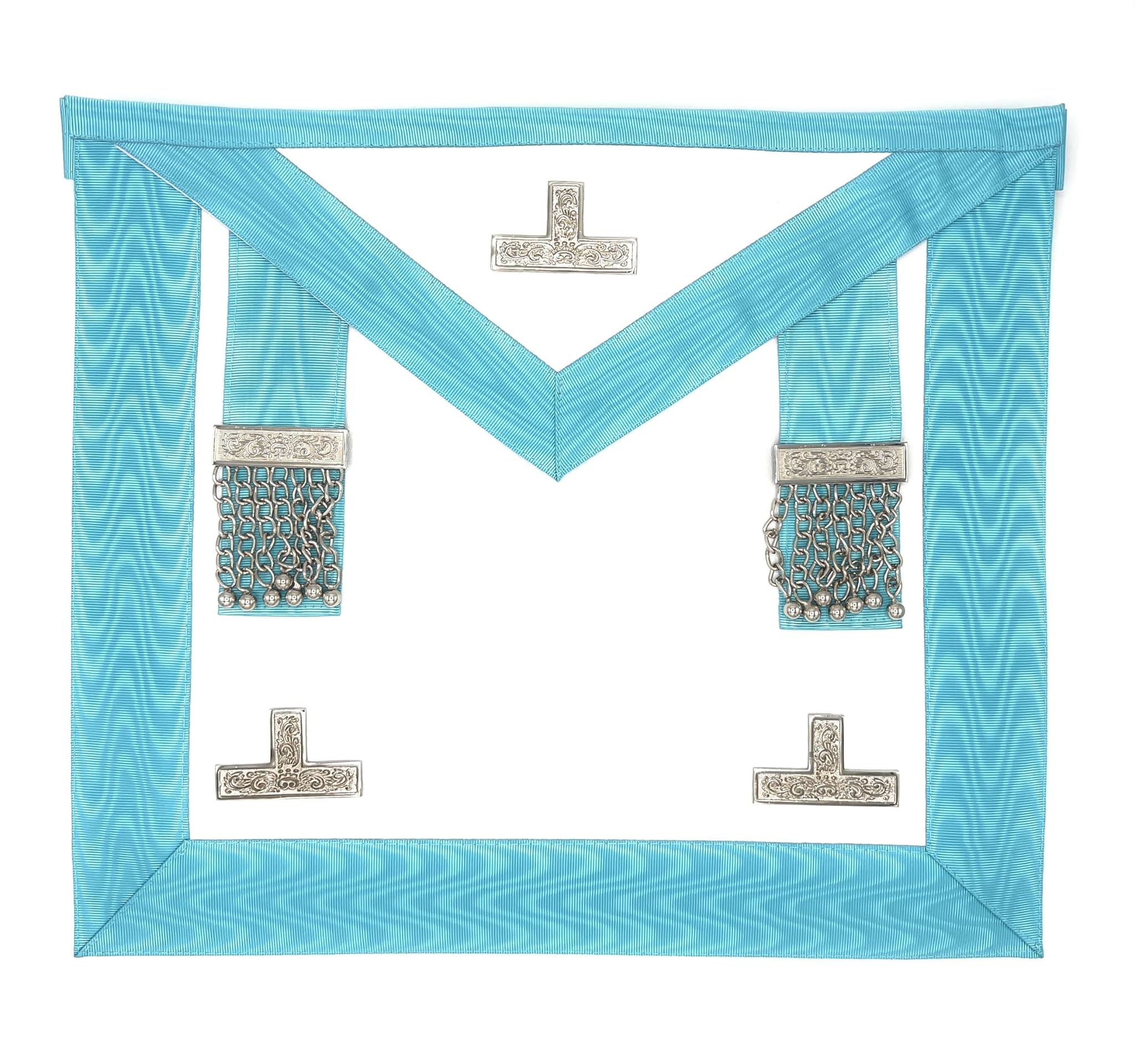 Massonic Craft - Grembiule in pelle di agnello Worshipful Master WM