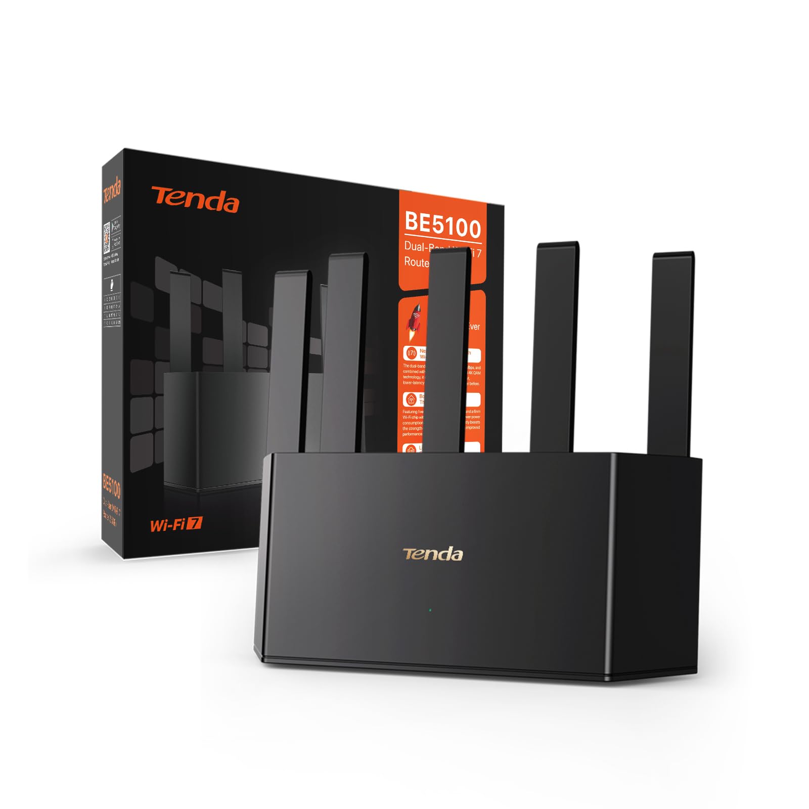 Tenda RE6L Pro - Router WiFi 7 Dual-Band BE5100Mbps