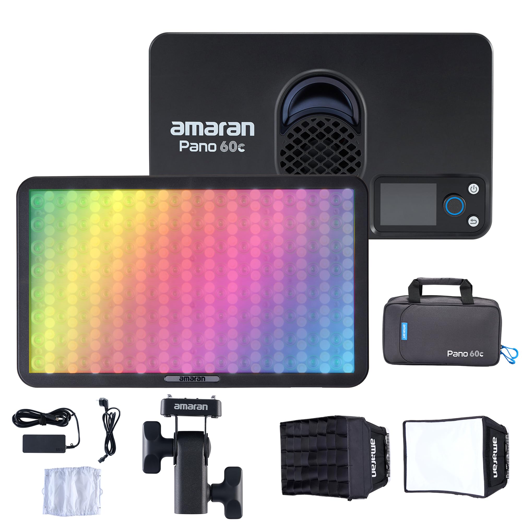 Amaran Pano 60c Kit RGBWW LED Video Illuminazione 60W