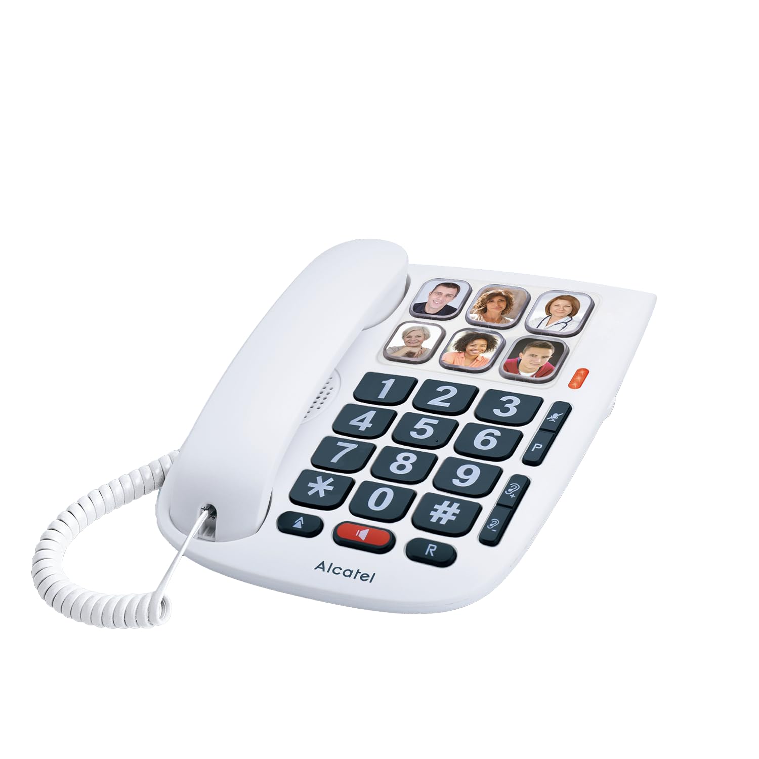 Alcatel TMAX 10 - Telefono Fisso per Anziani, Bianco