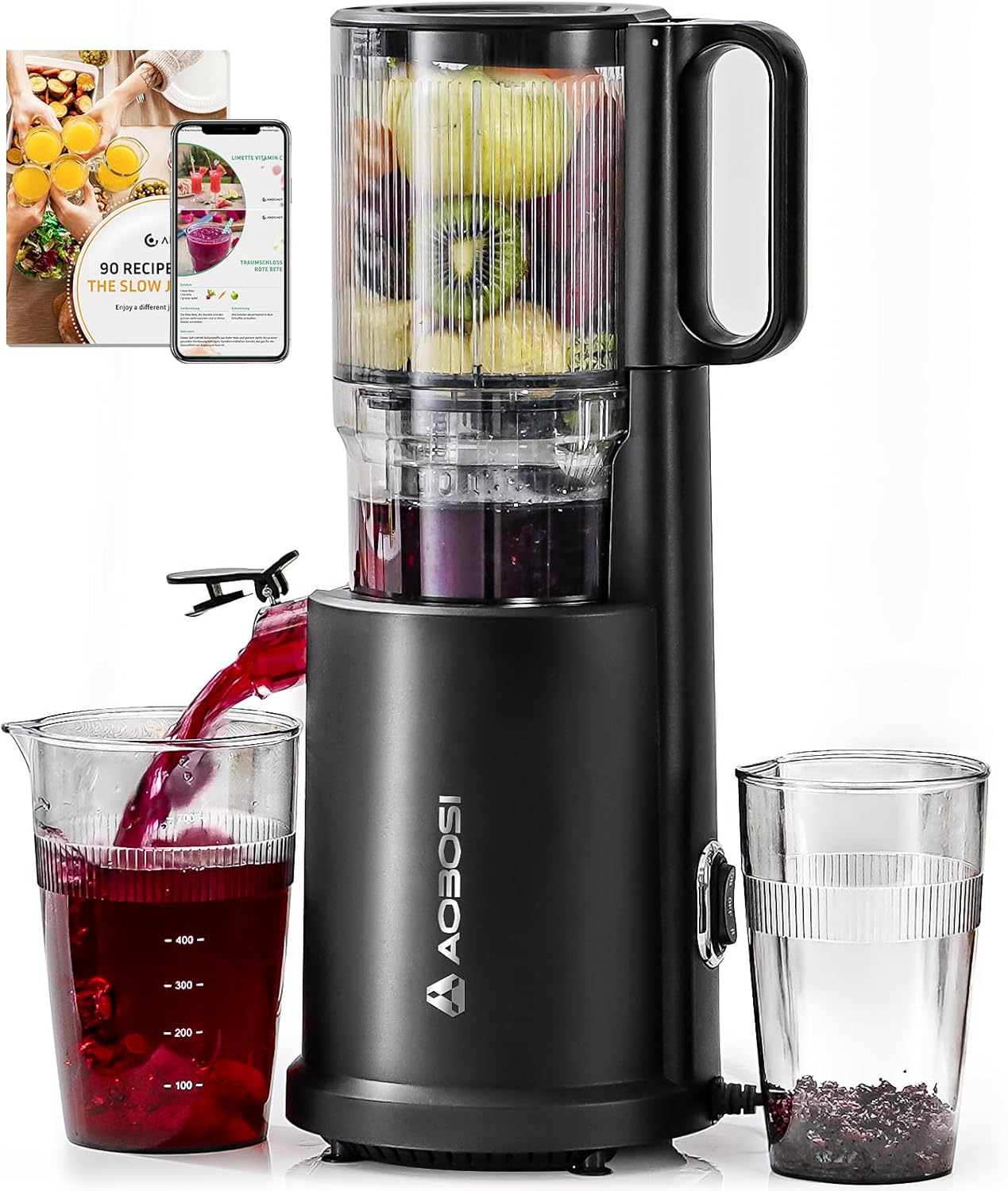 AOBOSI Estrattore Frutta e Verdura 200W - immagine 1