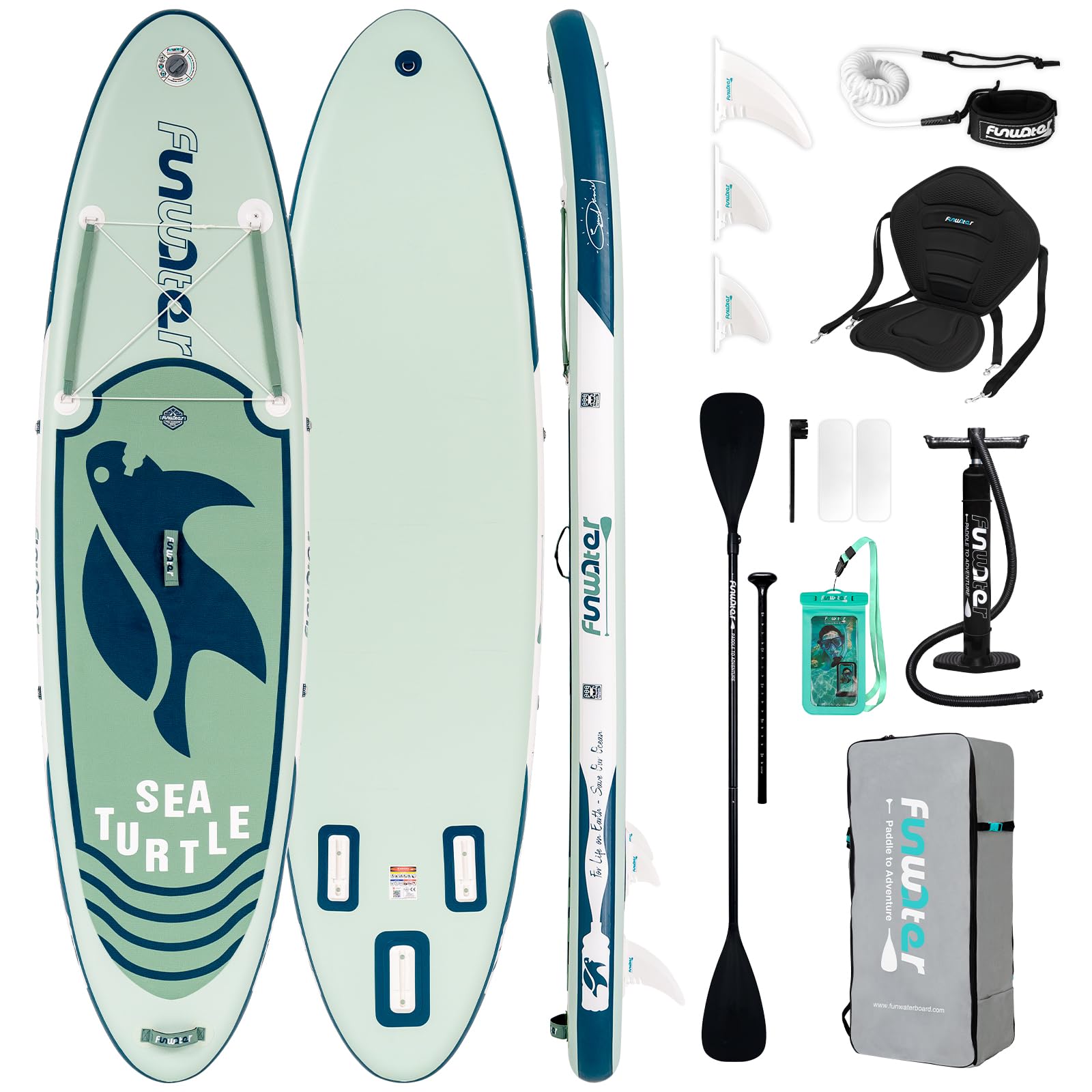 Funwater Tavola SUP Gonfiabile Completa