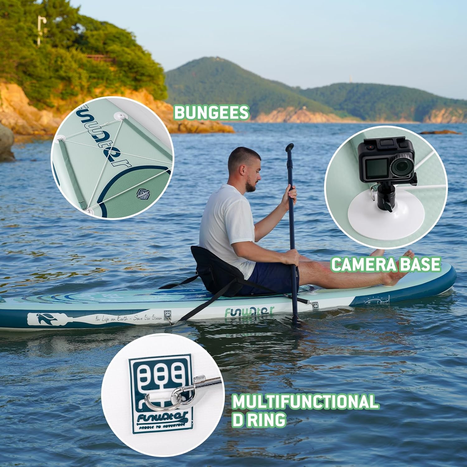 Funwater Tavola SUP Gonfiabile Completa - immagine 5