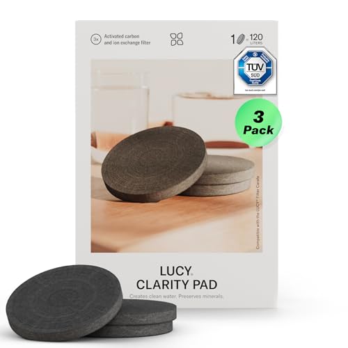 Lucy® 3x Filtri Clarity Pad per Caraffa Filtrante