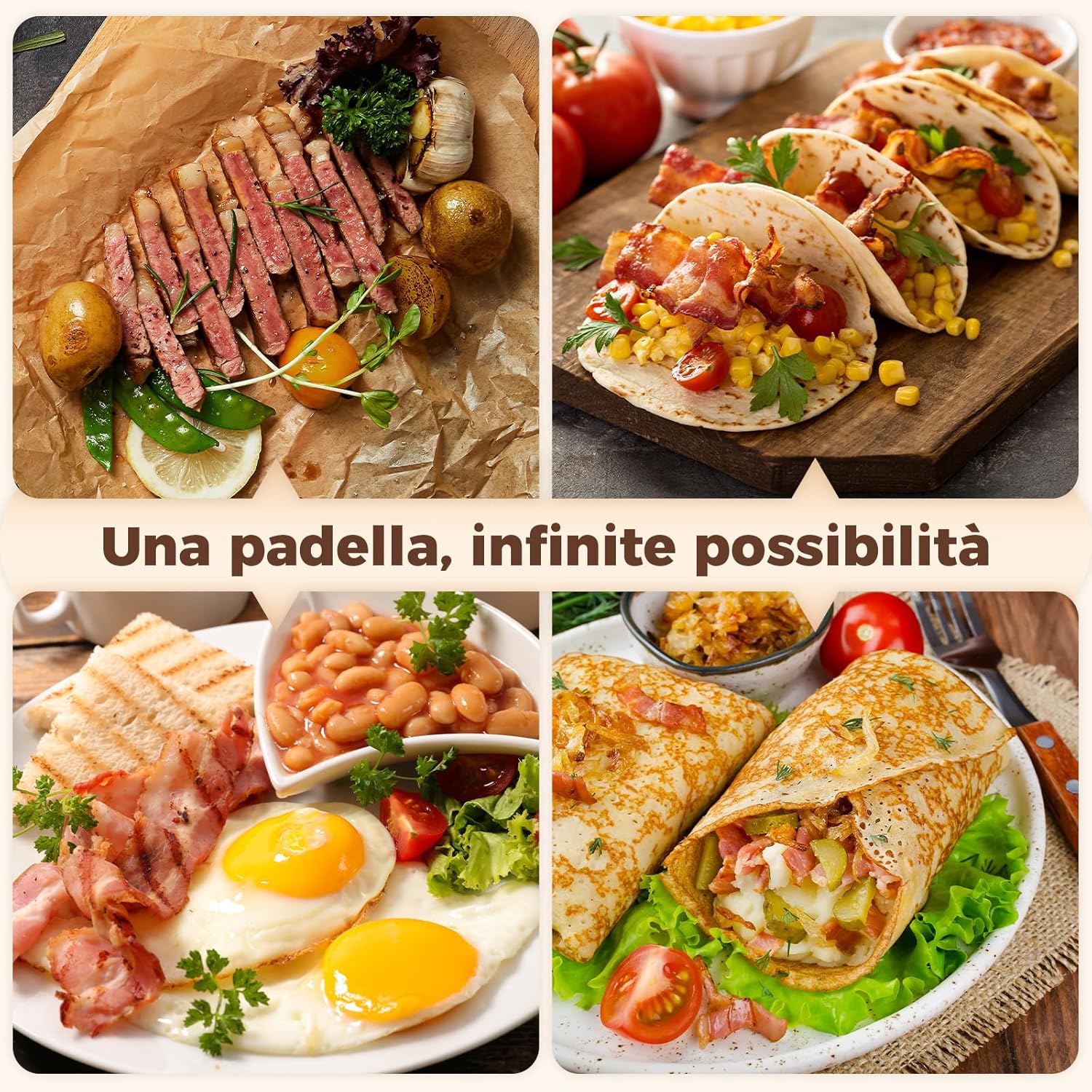 Yashe Padella per Crêpes 26cm Antiaderente - immagine 7