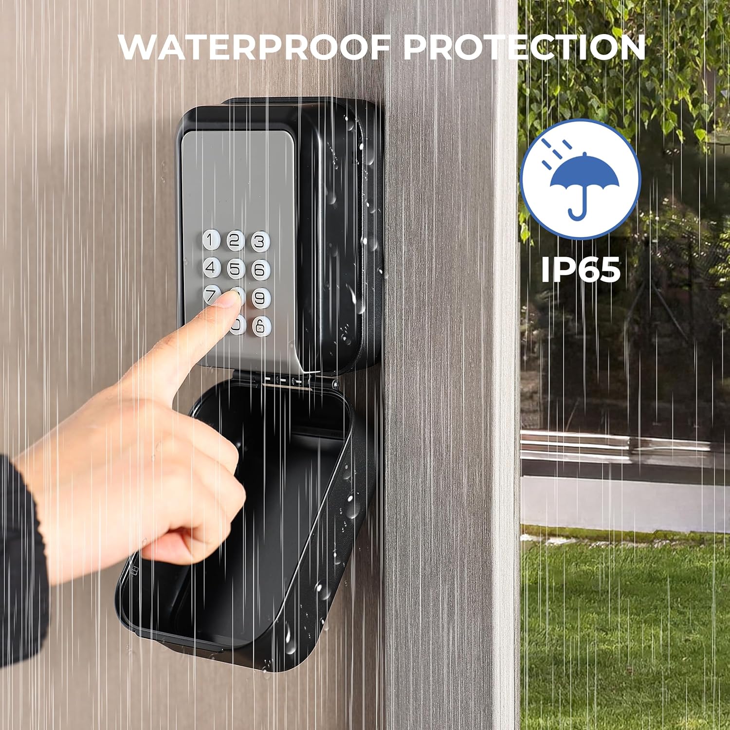 Cassetta Sicurezza per Chiavi Impermeabile con Codice - immagine 3