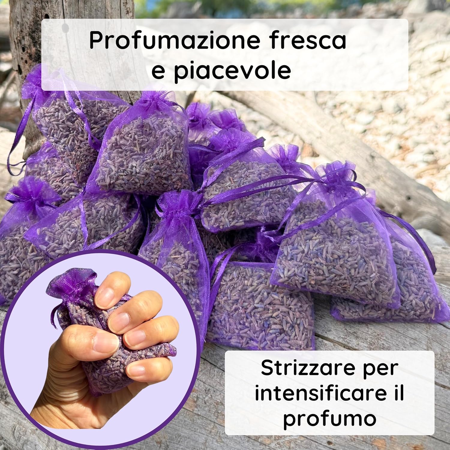 20 Sacchetti Profumati alla Lavanda - Origine Provenza - immagine 6