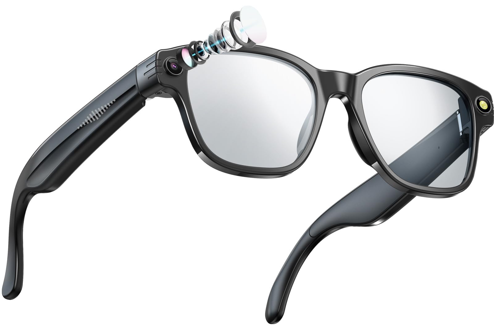 AI Occhiali con Fotocamera 4K Smart Glasses