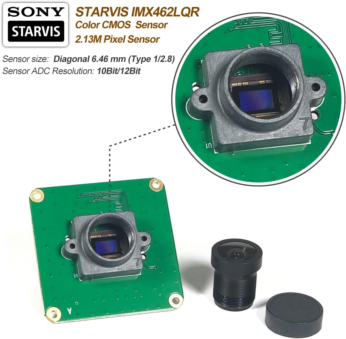 innomaker Modulo telecamera industriale Raspberry Pi Sensore CMOS ...