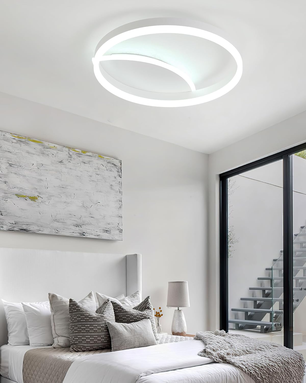 Mounm Plafoniera LED Soffitto Dimmerabile 36W 40x40cm - immagine 7