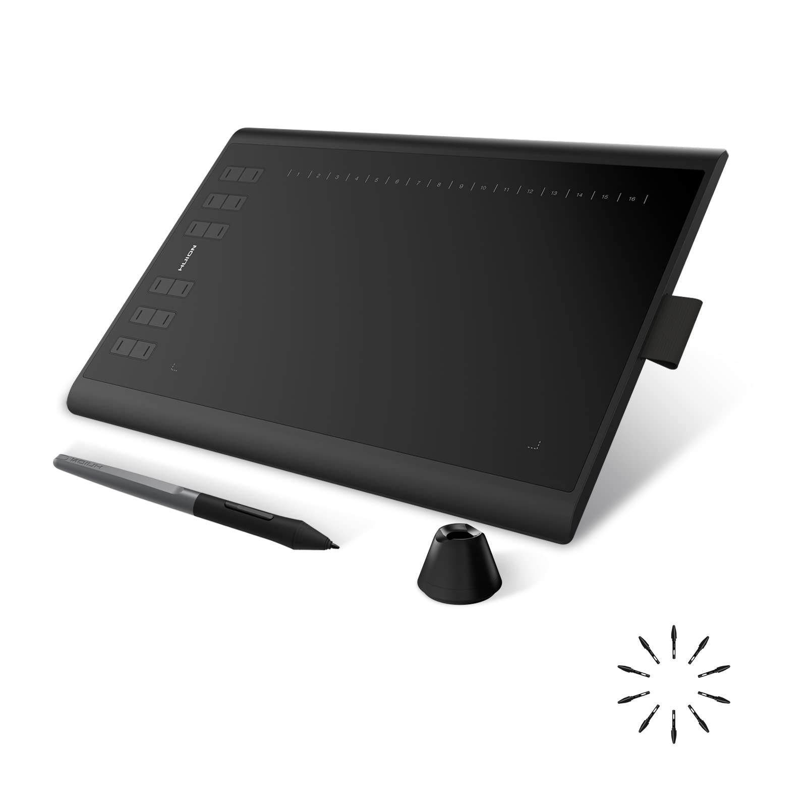 Huion 1060 PLUS 8192 livelli di pressione 5080 LPI tavoletta grafica