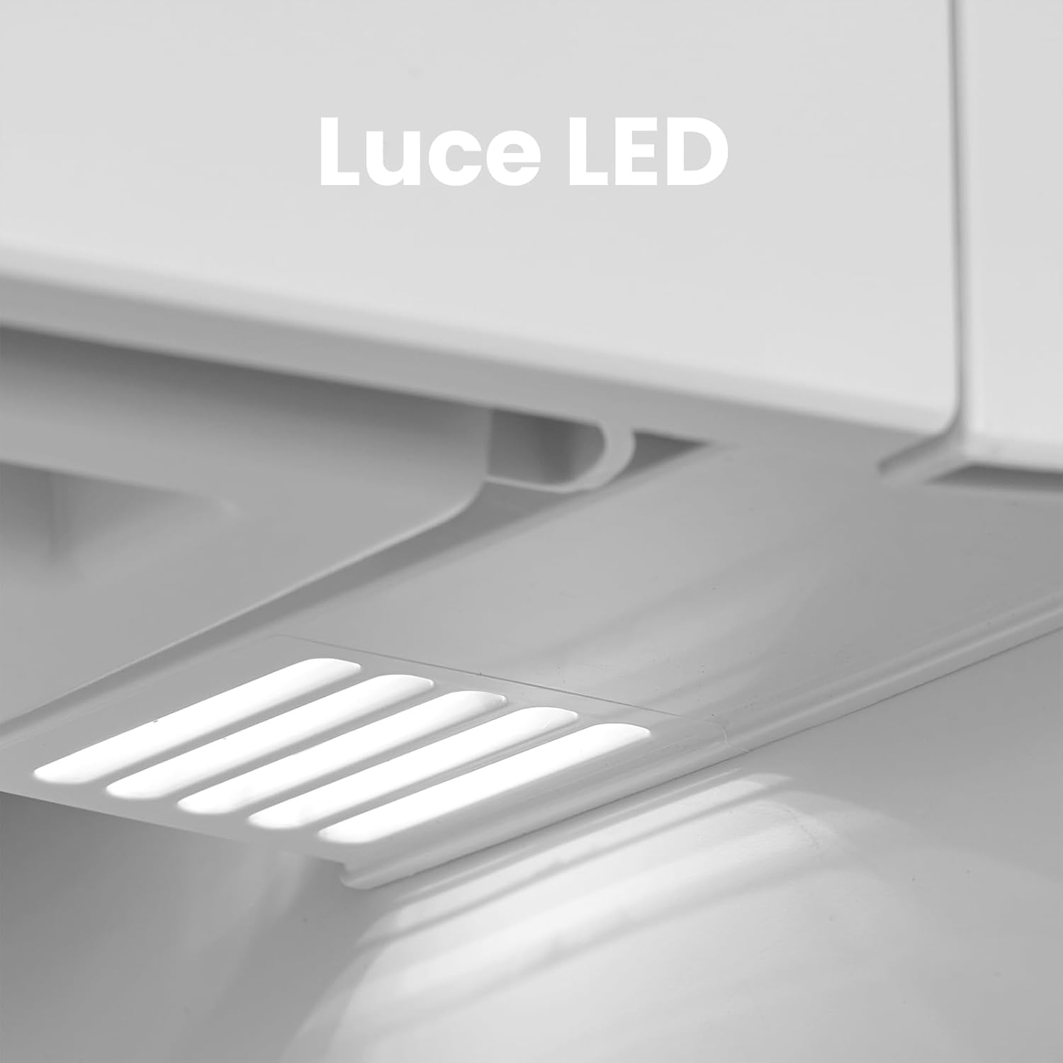 Comfee' RCD93RE2EURT(E) Frigorifero Monoporta 93L, Rosso - immagine 6